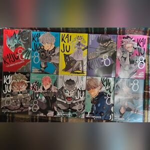 Kaiju No. 8 Manga Books Lot Volumes 1-9 & 11 English